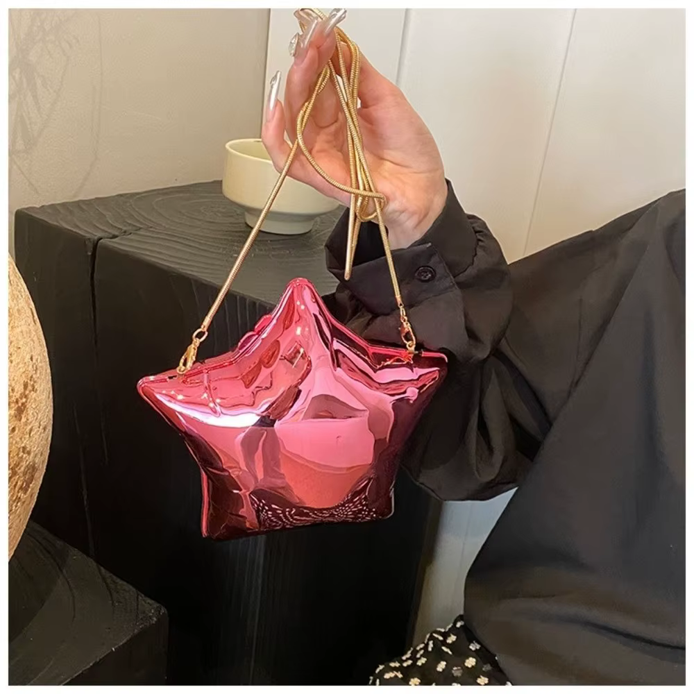 Bolso estrella acrílico uso diario