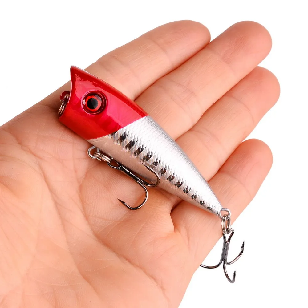 Popper Topwater con anzuelos triples para carpa - imagen 3