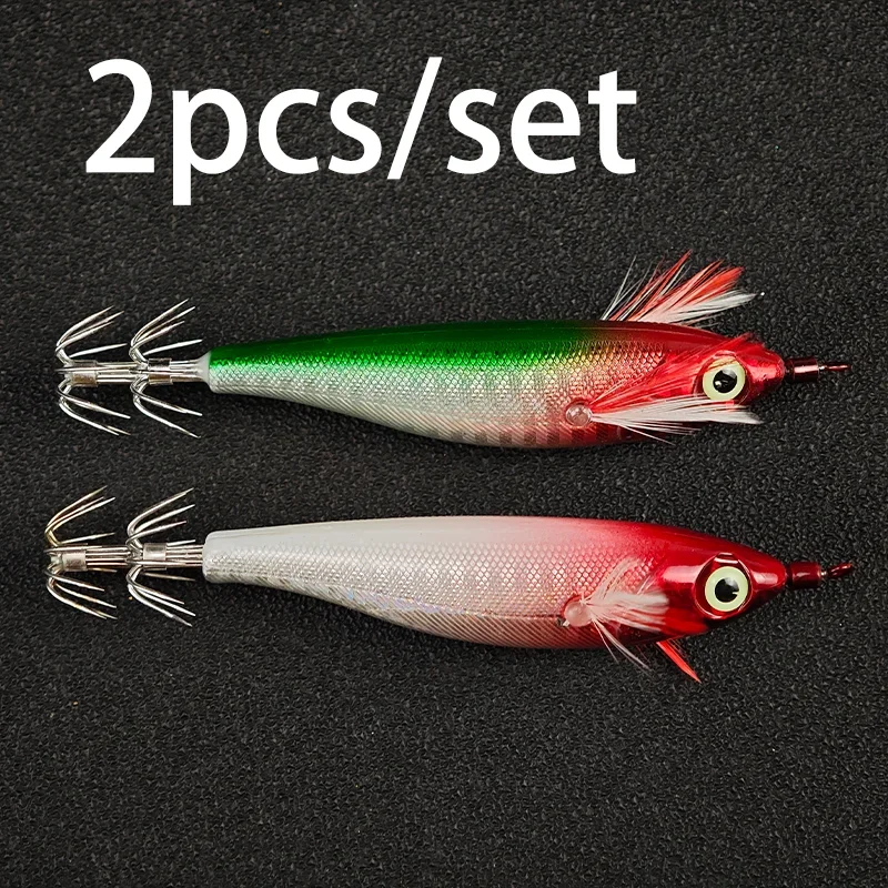 Señuelo luminoso tipo gamba para pesca nocturna