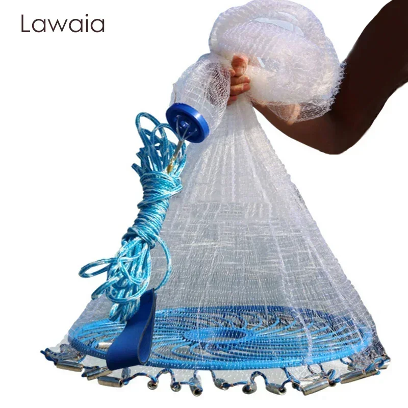 Plomadas Drop Shot Lawaia Acero – Agujero profundo Anillo azul para vinilo - imagen 2