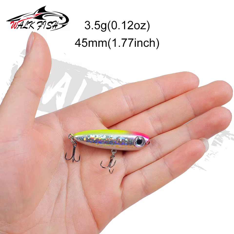 Walk Fish Señuelo Popper Lápiz Flotante de Superficie para Pesca - imagen 5