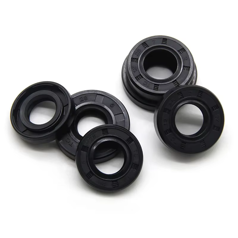 Sello de eje de goma nitrilo (ID 12 mm) - labio doble 10 mm sellado - imagen 4