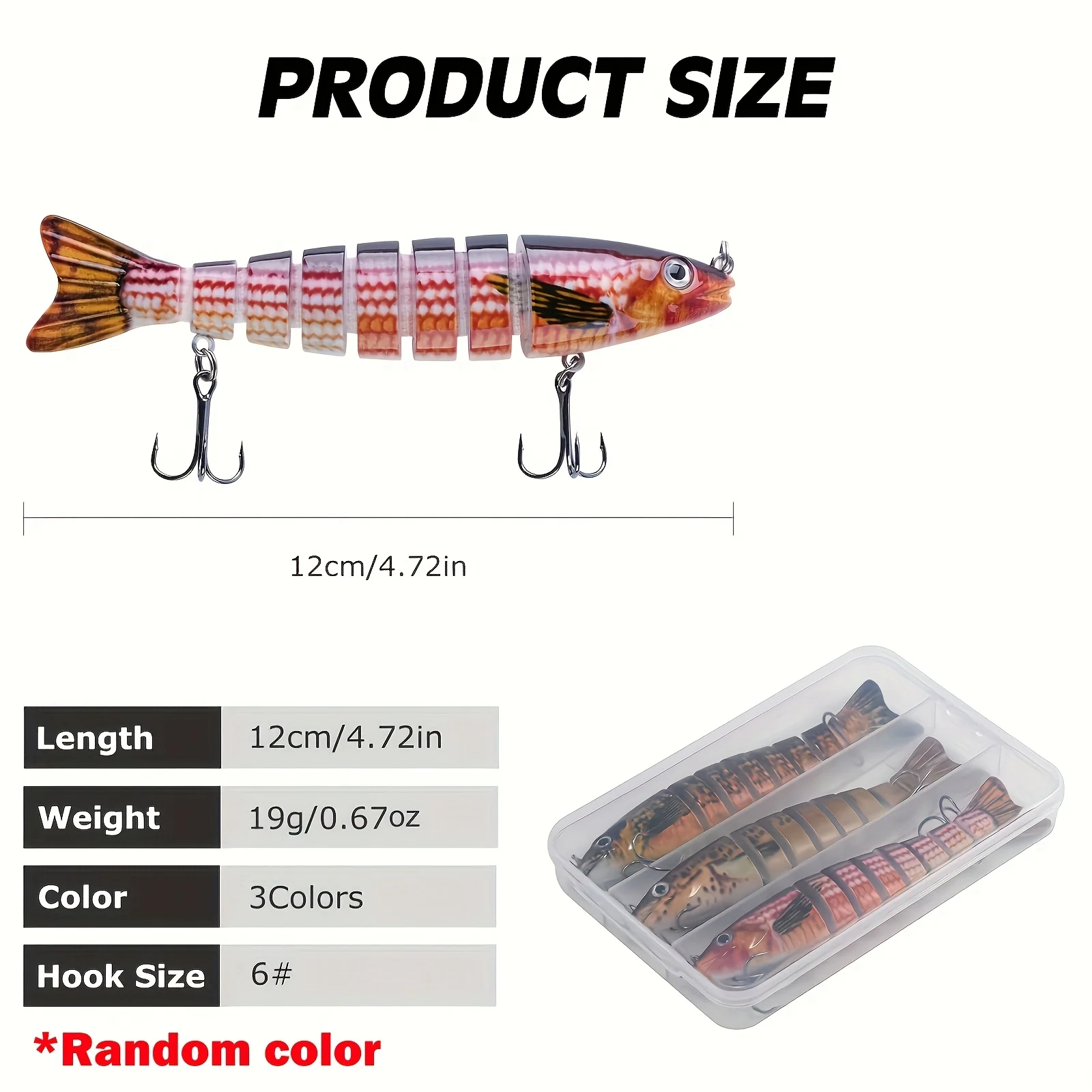 Detalle de segmentos articulados y ojos 3D