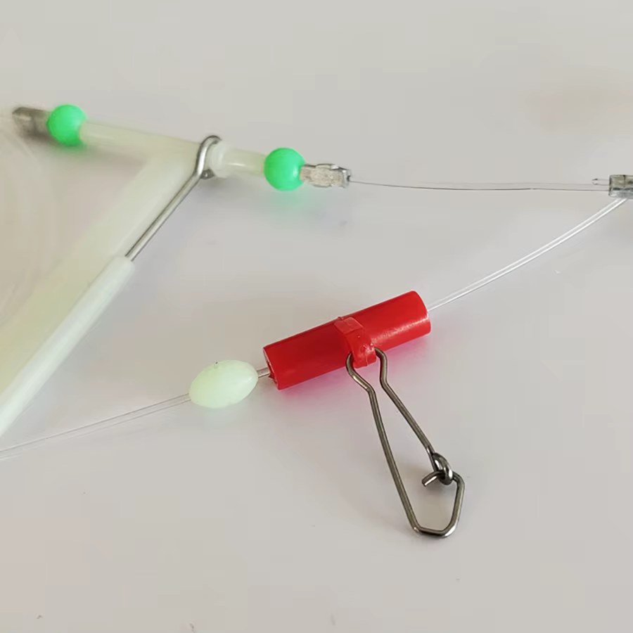 Anzuelo giratorio rojo resistente – Conector para mar - imagen 2