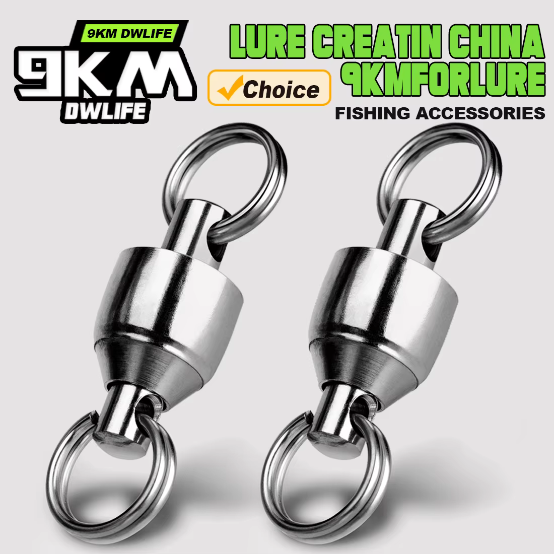 Rodamientos giratorios 9KM – Anillo partido de acero inoxidable