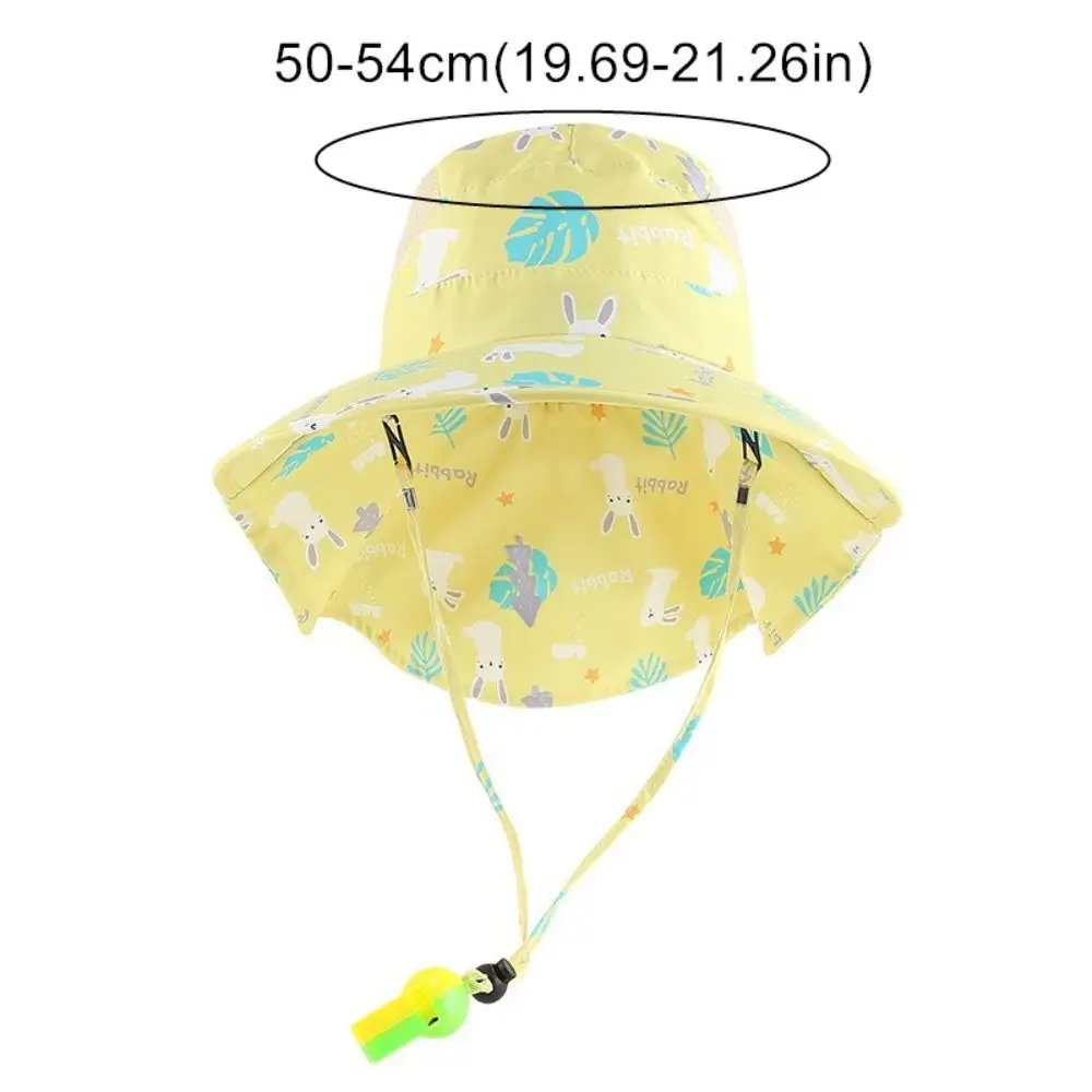 Gorro de cubo para bebé con ala ancha
