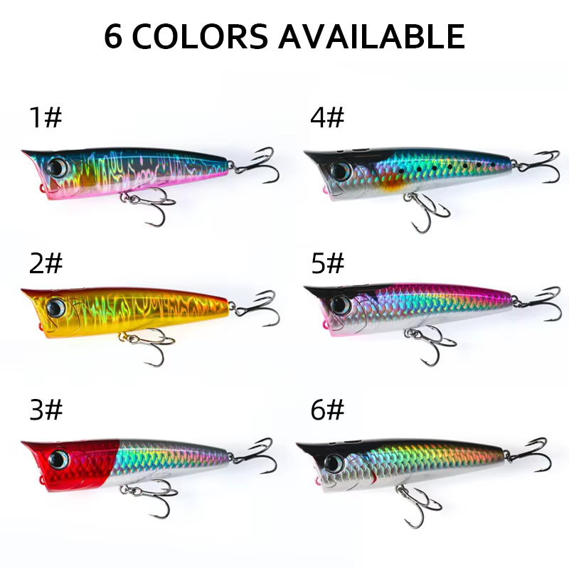Wobblers 75-90mm – Señuelos Duros Artificiales de Pesca - imagen 4
