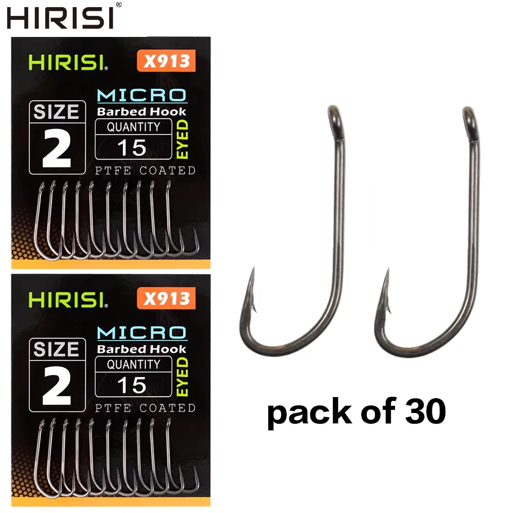 Anzuelos de pesca Hirisi con micro púas