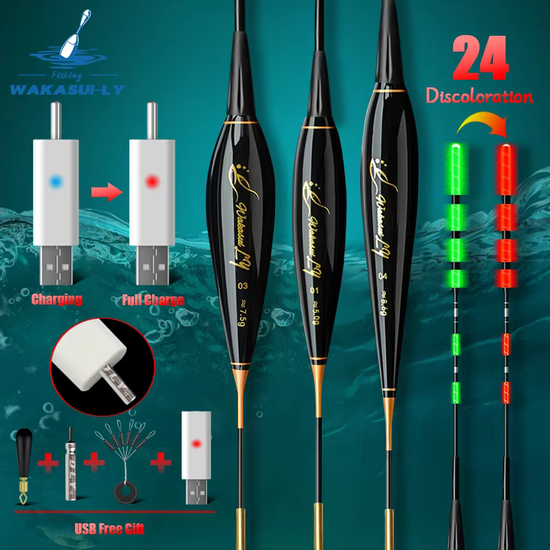 Flotador electrónico avisador de mordidas para pesca a distancia - imagen 2