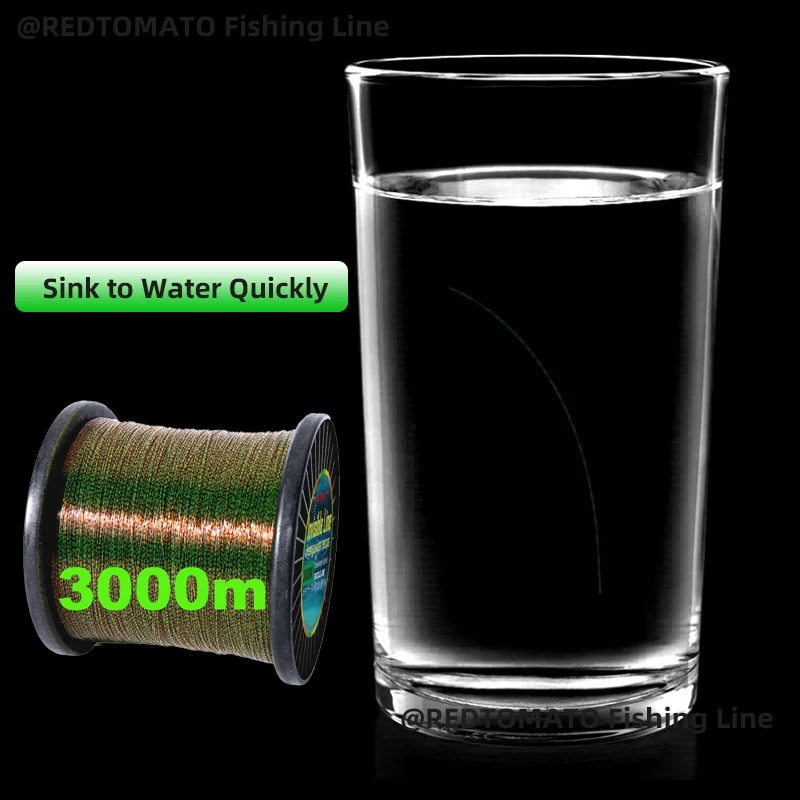 Parker Linea fluorocarbono recubierta invisible para carpa y lubina - imagen 2