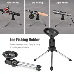 Soporte telescópico para cañas de pesca en hielo – diseño invernal