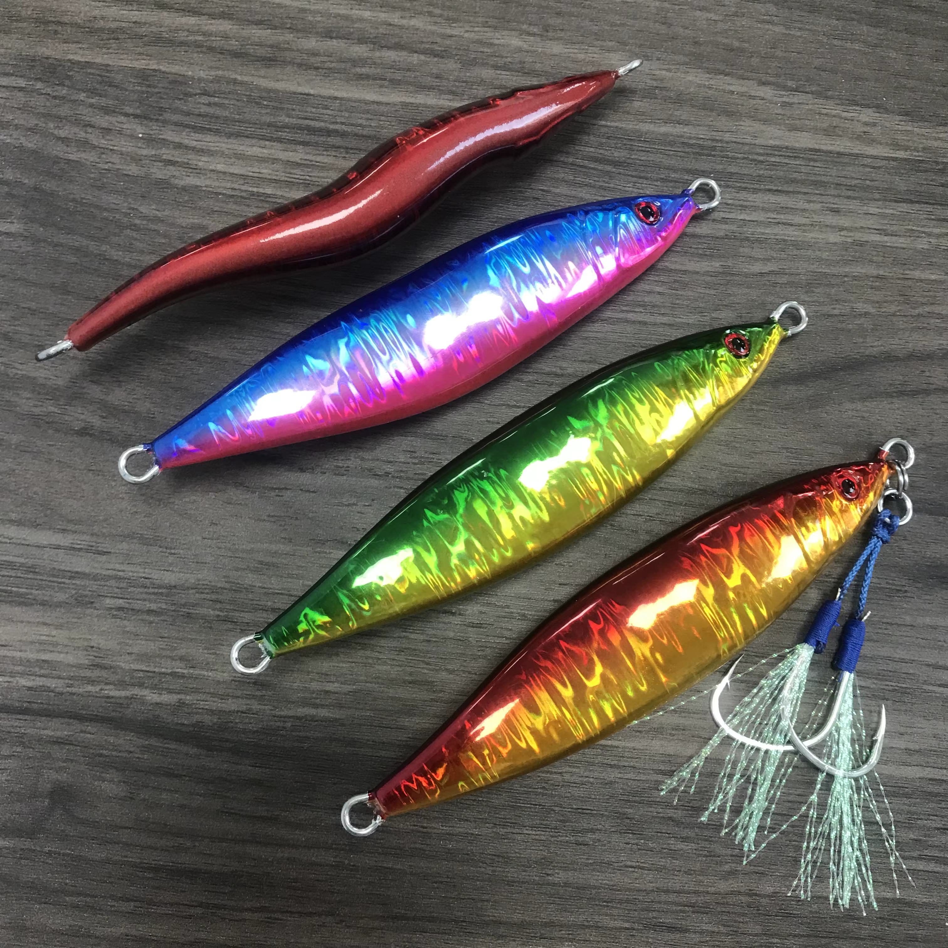 Señuelo TEASER J81 400g Impresión 3D Laser – Pesca Embarcada en Salado - imagen 2