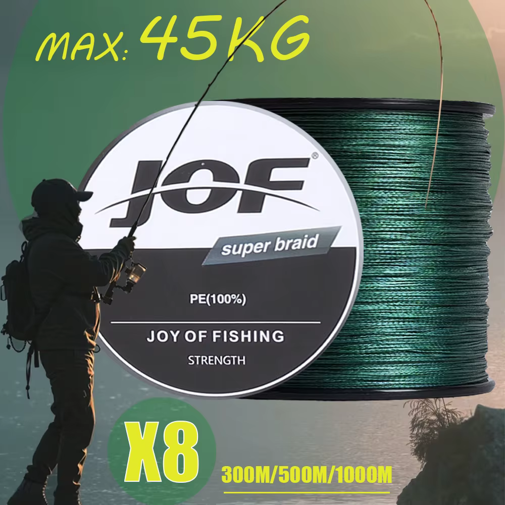 JOF línea trenzada PE multifilamento suave para pesca en mar - imagen 5