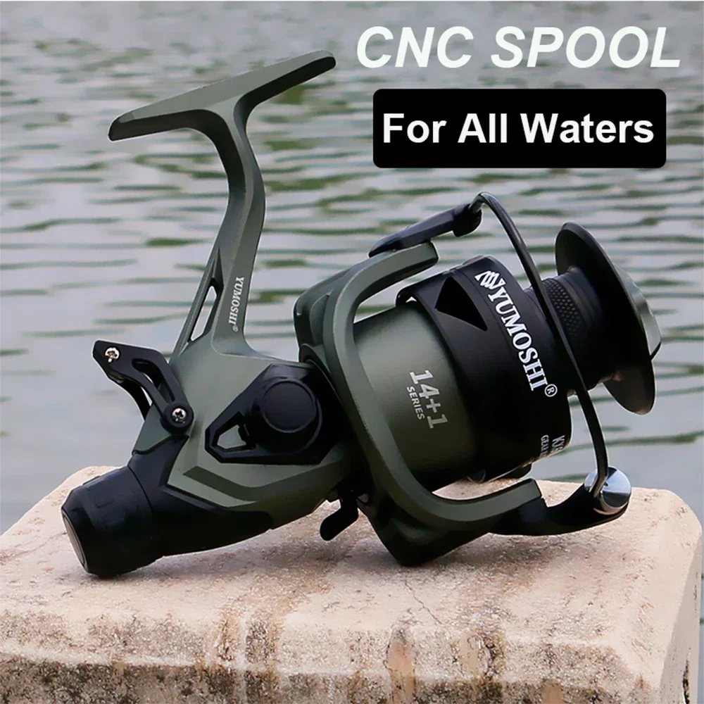 Carrete de pesca GHOTDA 3000-6000 con doble freno
