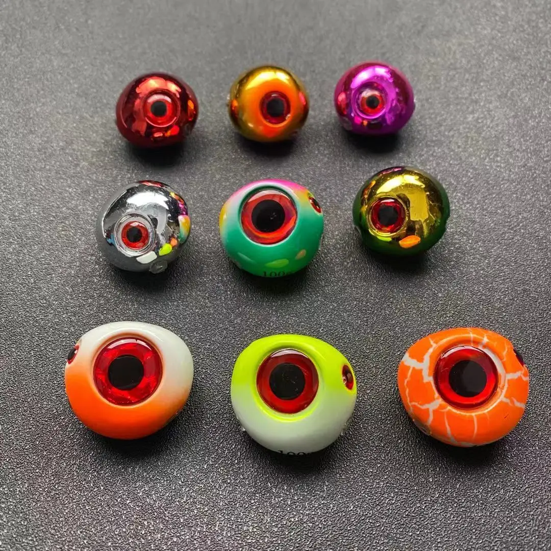 Tenya Kabura Jig Head sin falda luminosa para pargo y marrajo - imagen 2