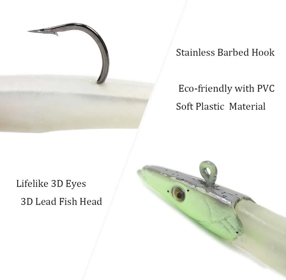 Crazy Fish Swimbait Luminoso de pesca - imagen 4