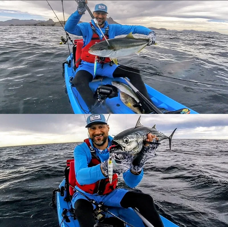 Anzuelos y aparejos compatibles con el jig