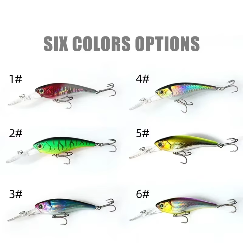 Minnow 70SP suspensión – Señuelo duro para lucio y bass - imagen 4