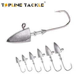 Jig Head de plomo Topline – Anzuelos para vinilo y cebo blando