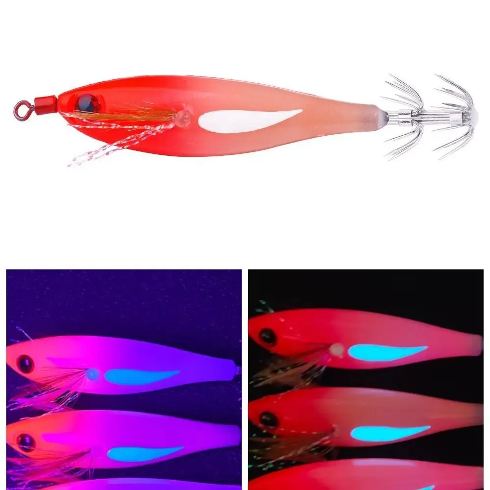 Señuelo wobbler hundimiento lento luminoso para pulpo y mar - imagen 5