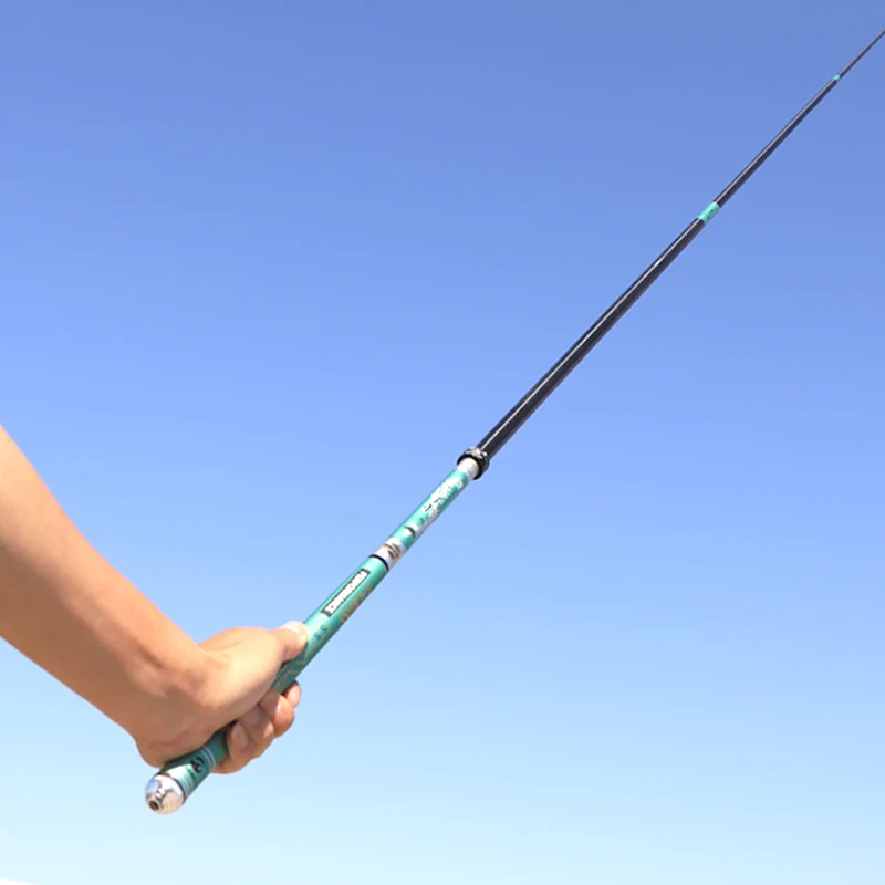 FISHINGFANS Caña ultraligera de fibra de carbono para carpa - imagen 5