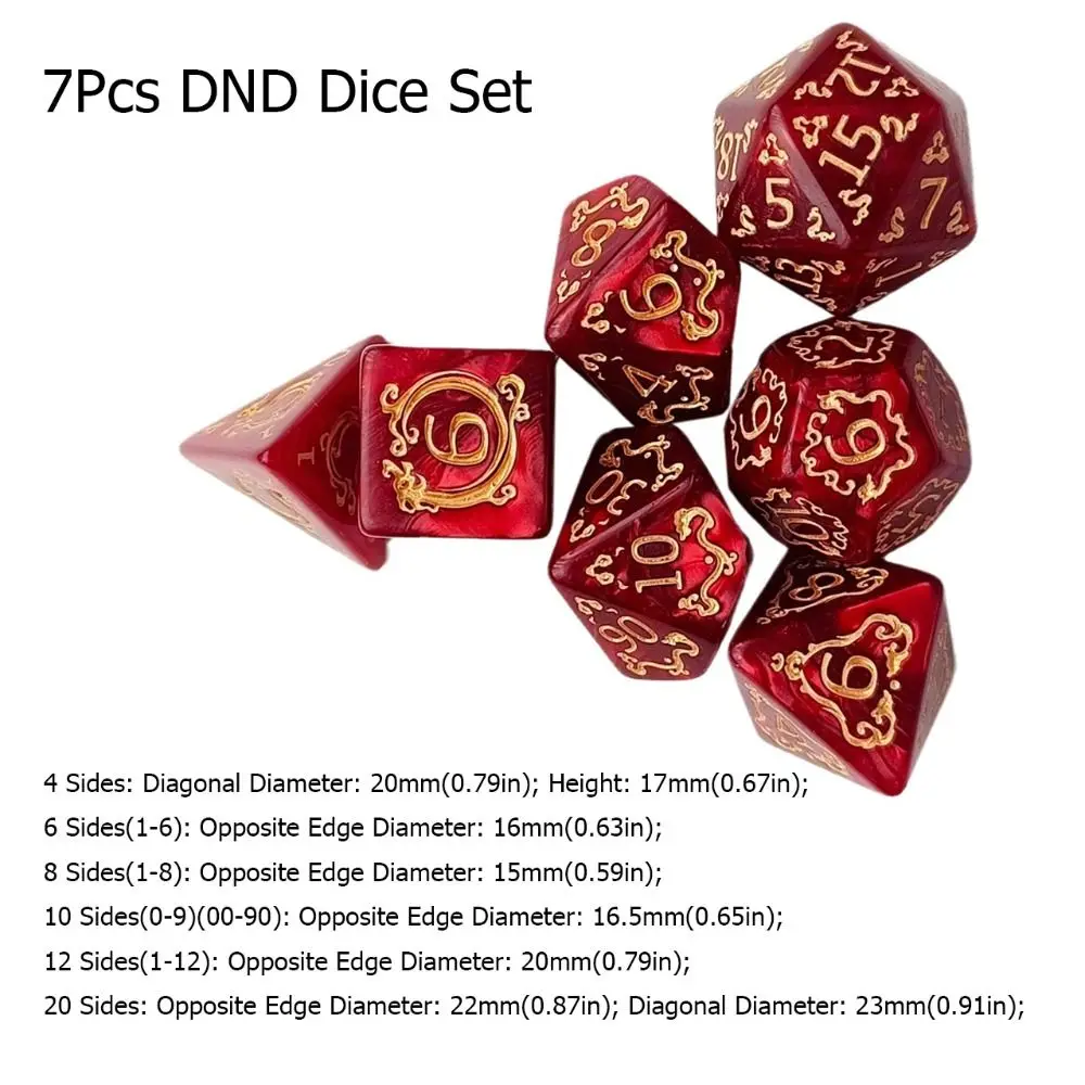 Dado DND con diseño de dragón