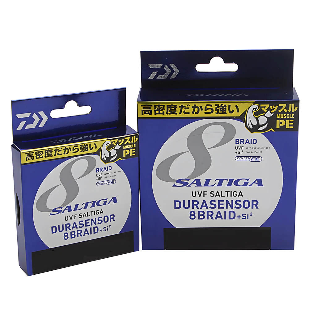 Línea trenzada Daiwa Saltiga Durasensor UVF – PE de Japón - imagen 5
