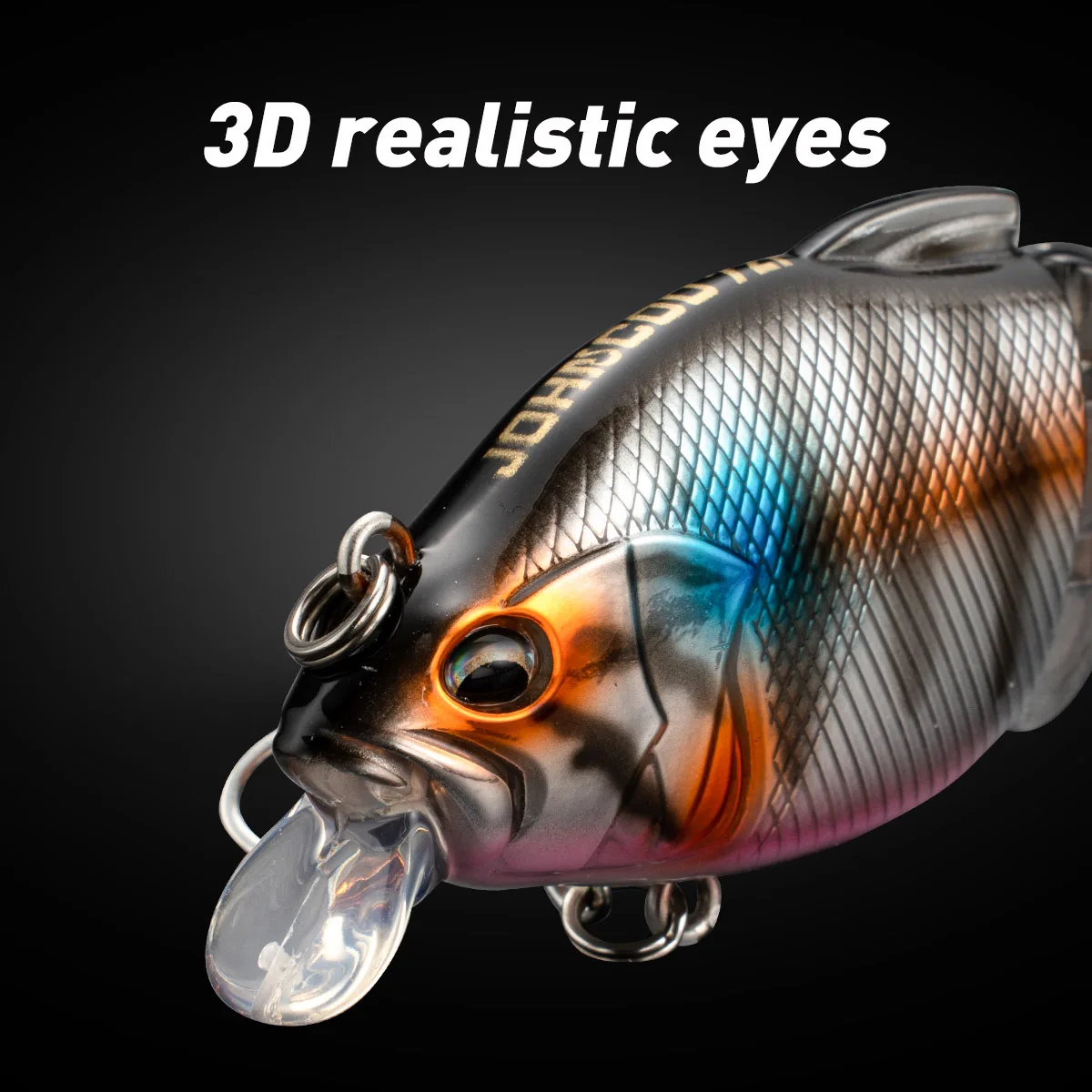 Señuelo articulado Johncoo Swimbait cebo duro realista con anzuelos - imagen 2