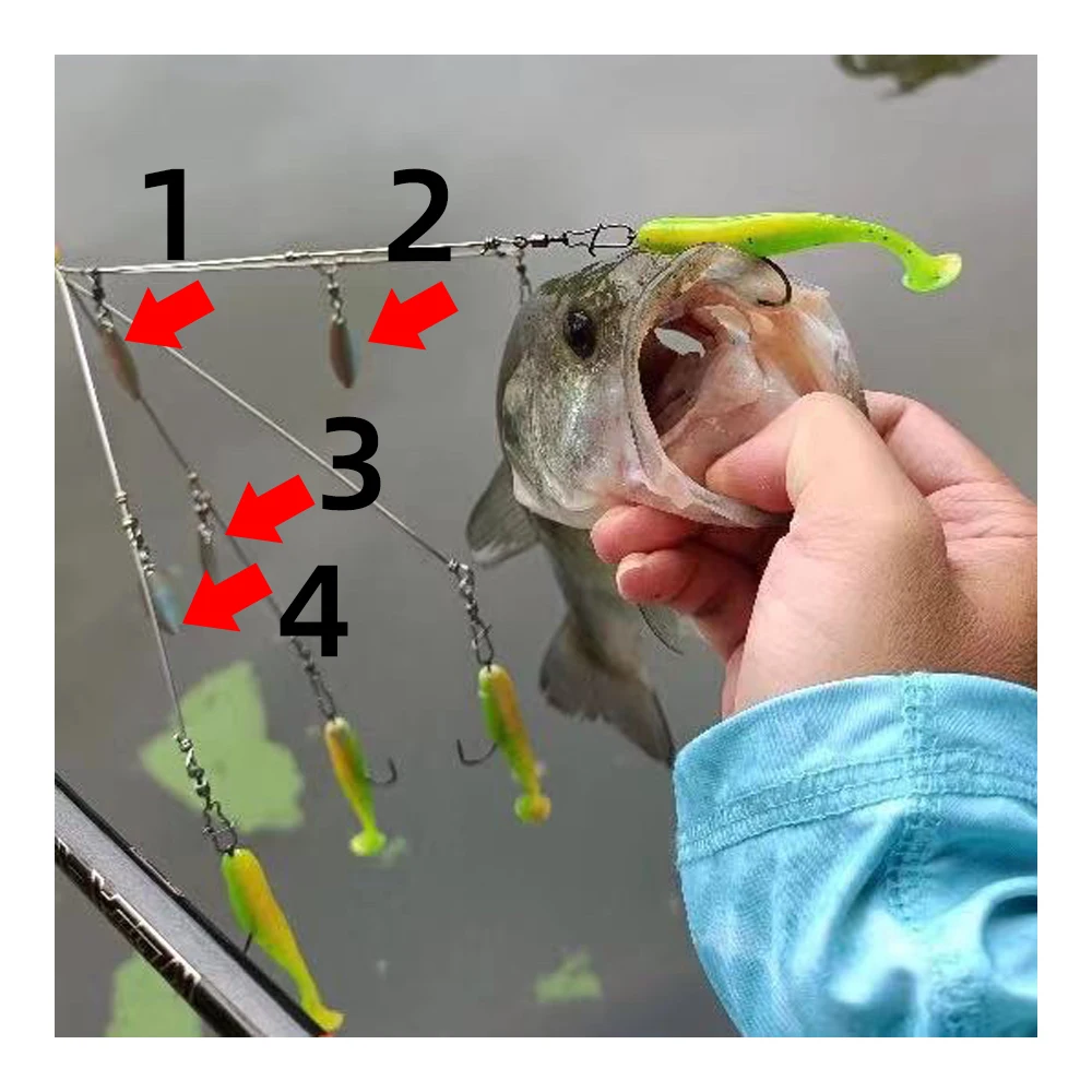 Conjunto de lentejuelas para señuelo de pesca - Cebo metálico - imagen 3