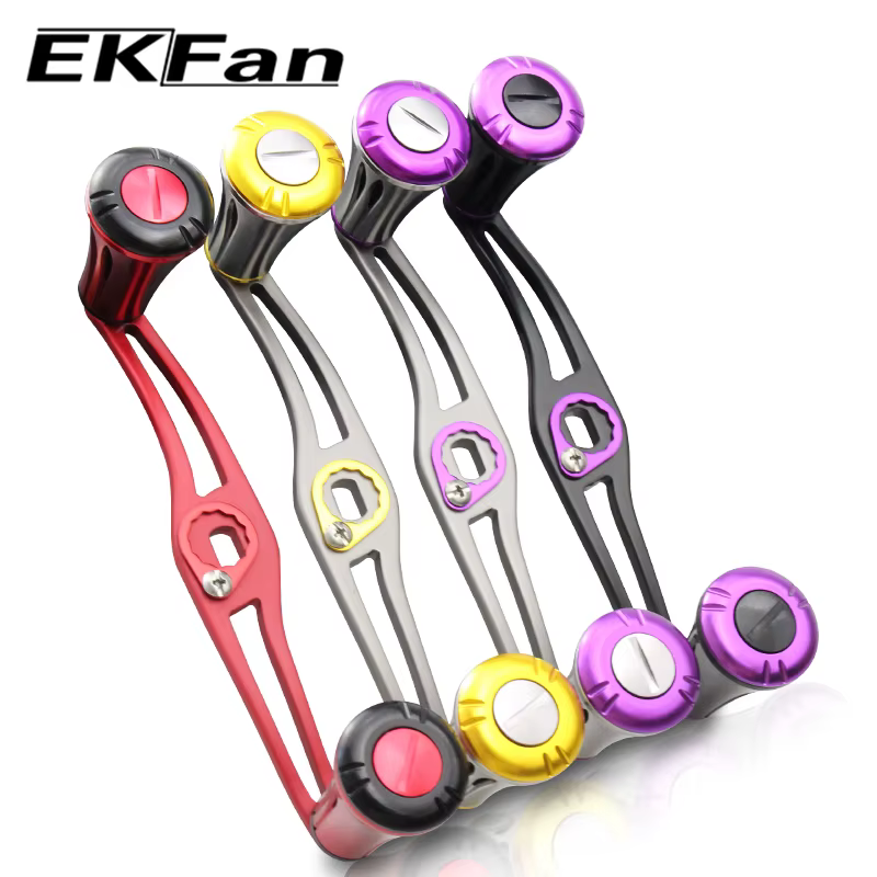 EKFan Mango de carrete aluminio 120mm para Baitcasting - imagen 5