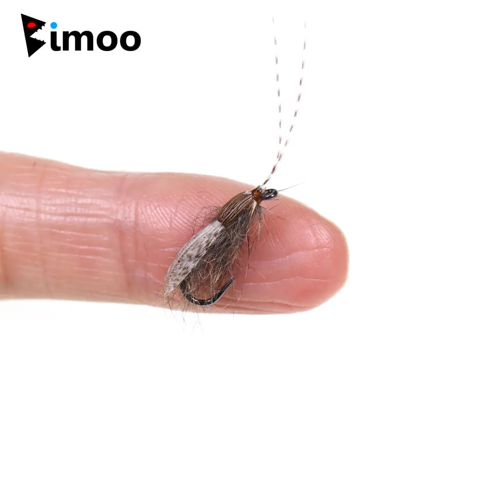 Mosca seca tipo Caddis flotante pelo de alce para trucha y gris - imagen 4