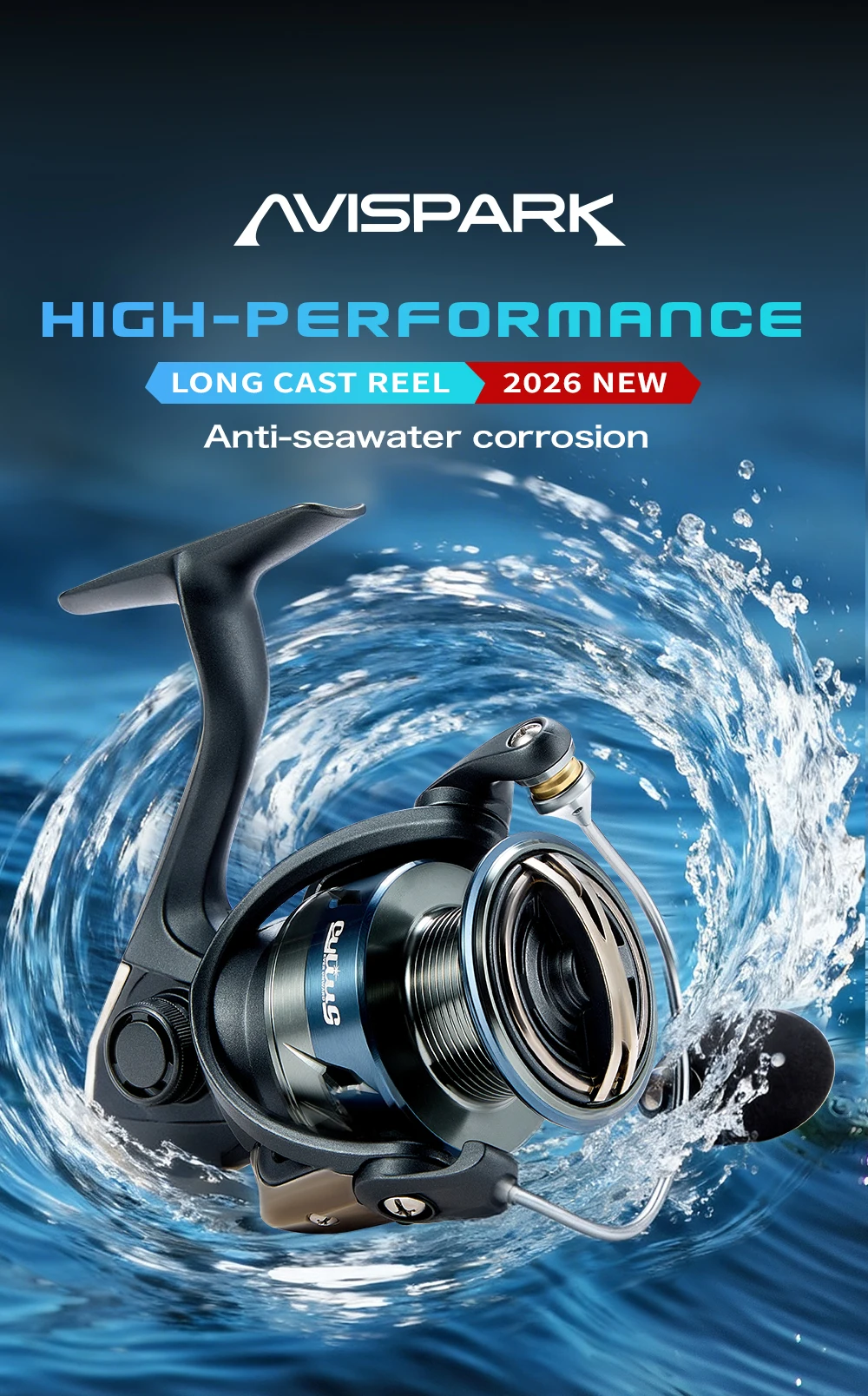 Carrete giratorio Soloking AVISPARK en uso