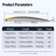 Señuelo Minnow Kingdom para lubina, duro flotante y hundible - imagen 5