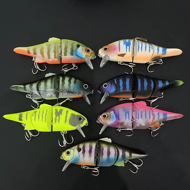 Señuelo Lipless Multiarticulado 115mm – Flotante para Lubina y Lucio - imagen 2
