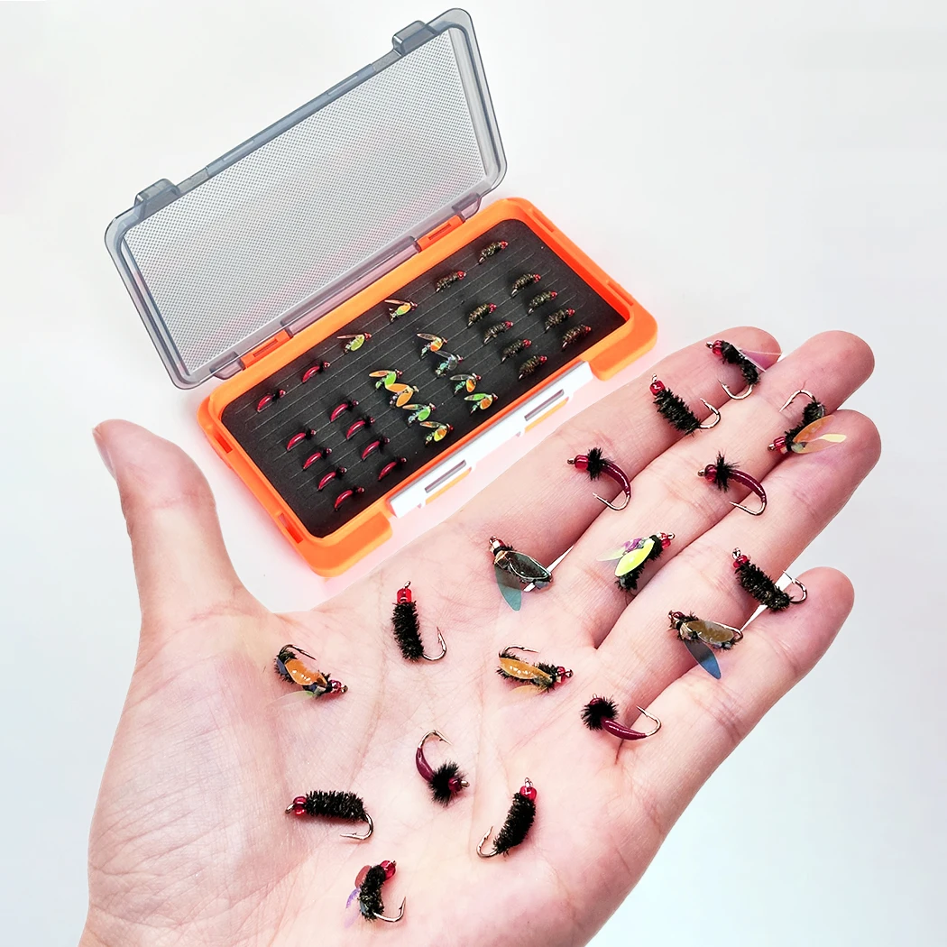 Señuelos de pesca con mosca: moscas secas y húmedas para trucha y lubina - imagen 5