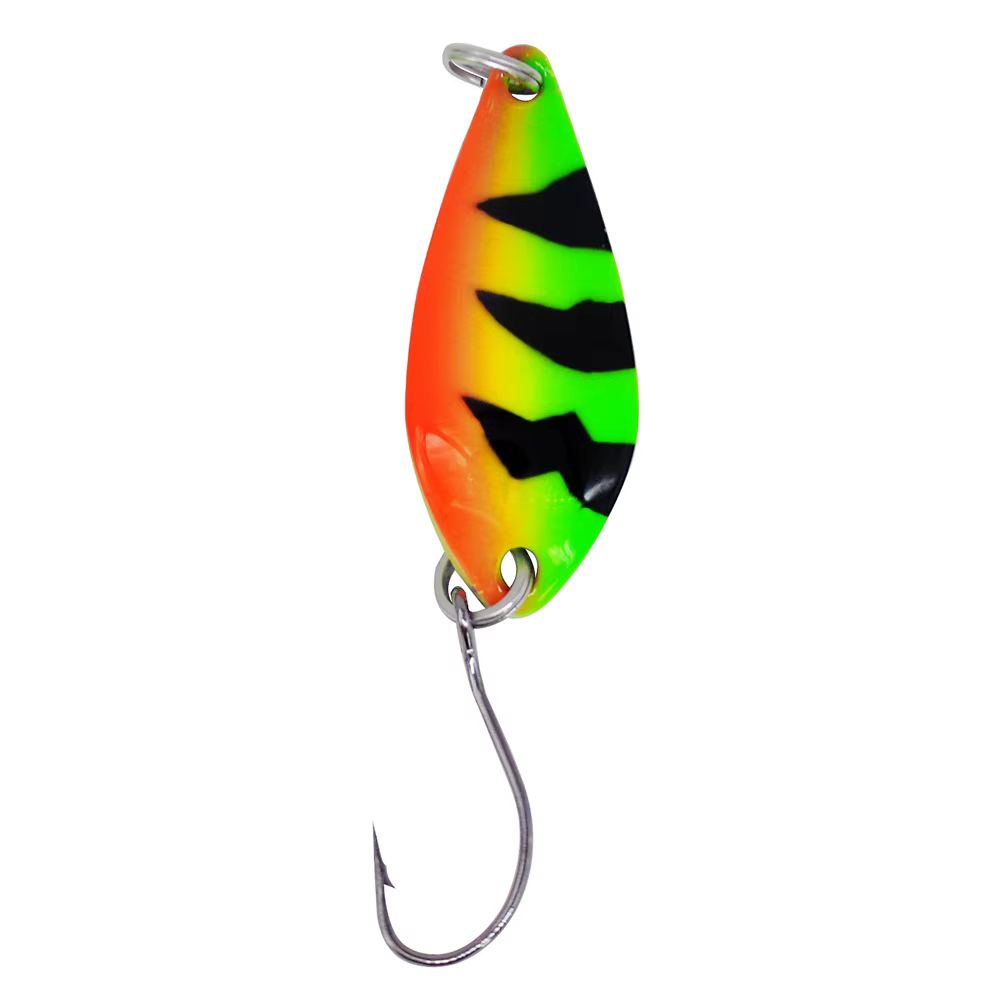 Wobbler spoons curvo para trucha - Metálico - imagen 2