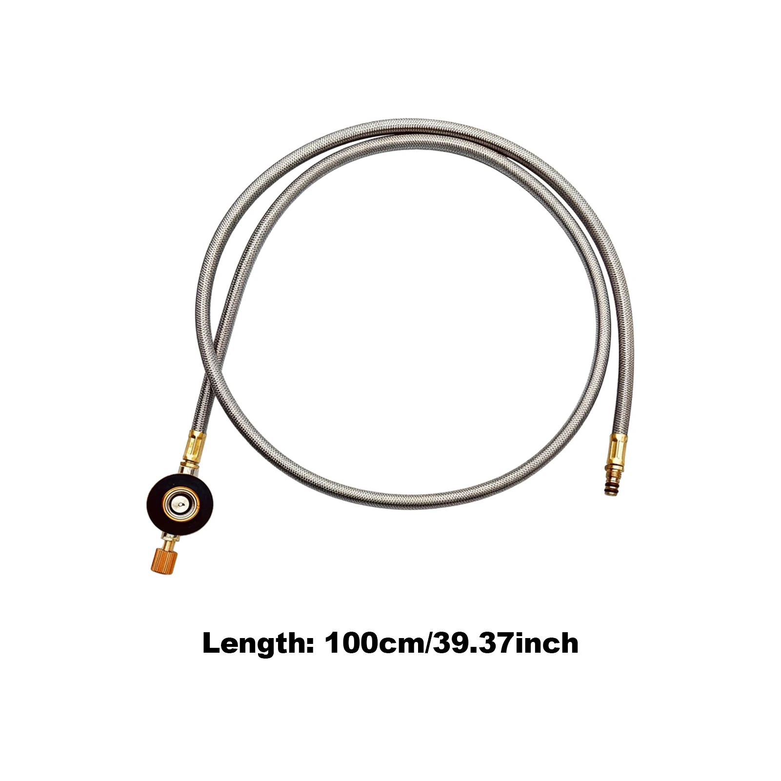 Adaptador de gas conector manguera alta presión para camping - imagen 3