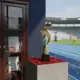 Trofeo Estrella pesca deportiva con base negra y copa creativa - imagen 4