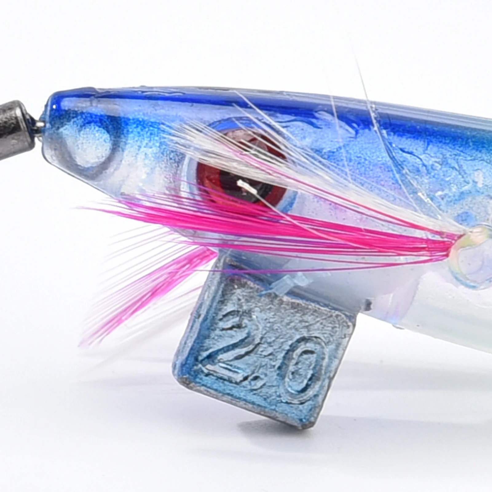 Varias opciones de color para ajustar la pesca