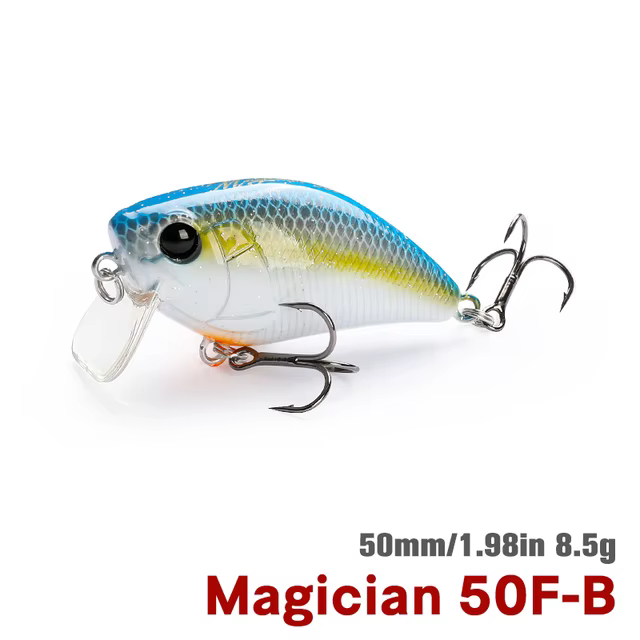 Tsurinoya DW116 Crankbait Flotante – Señuelo duro para lucio y lubina