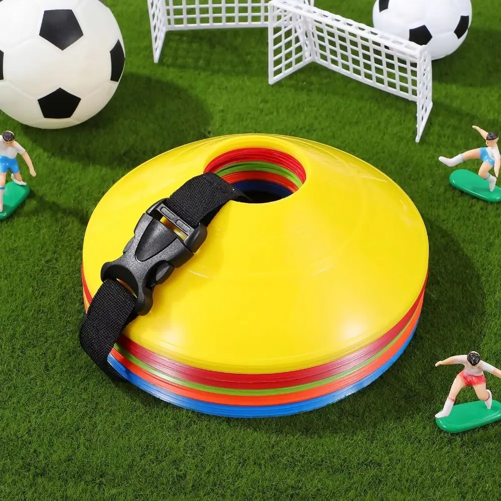 Conos de entrenamiento de fútbol flexibles y resistentes a desgarros - imagen 2