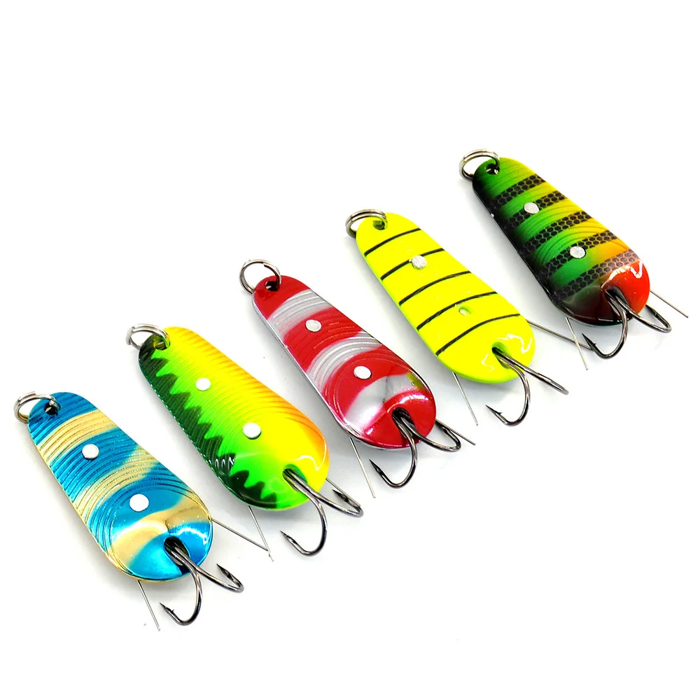Señuelo jig tipo cuchara giratorio largo alcance con lentejuelas - imagen 3