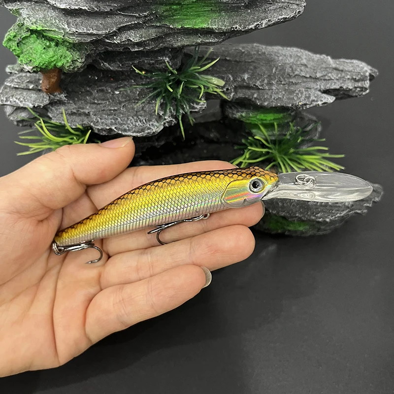 Perfil y acabado del wobbler swimbait