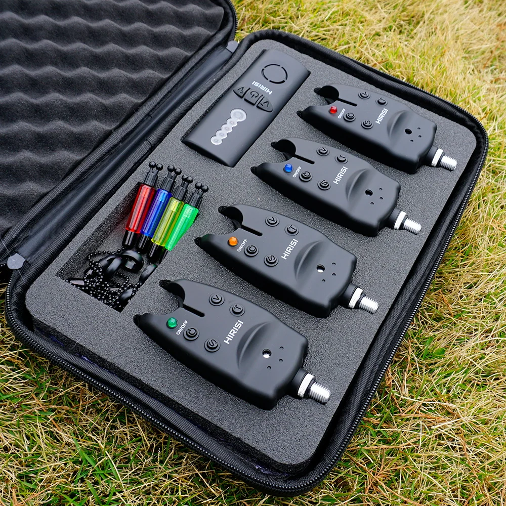 Alarmas inalámbricas para pesca de carpa Hirisi LED impermeable - imagen 4