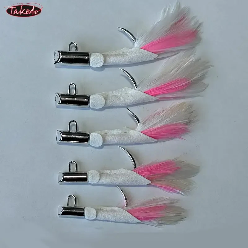 TAKEDO HT01 anzuelo piel de ciervo para jigging atún tiburón - imagen 2