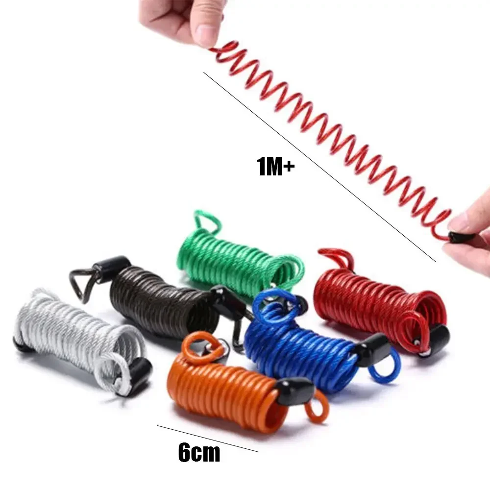 Cable Elástico Antirrobo con Alarma para Bicicleta y Motocicleta - imagen 2