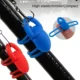 Anillos de goma de silicona con gancho para jigs y señuelos - imagen 5