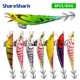 ShareShark Señuelo de camarón hundimiento con alambre acero luminoso
