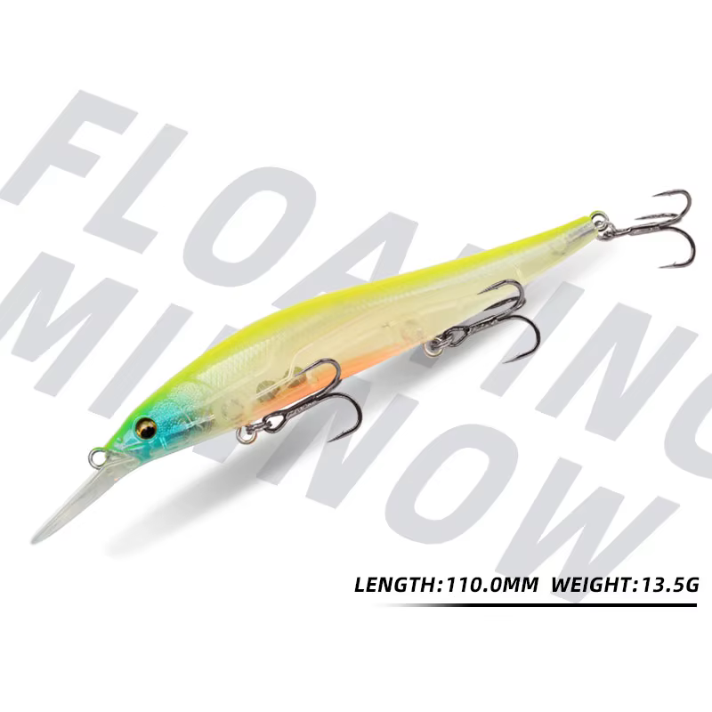 LETOYO Jerkbait Minnow Flotante para Lubina y Lucio - imagen 5