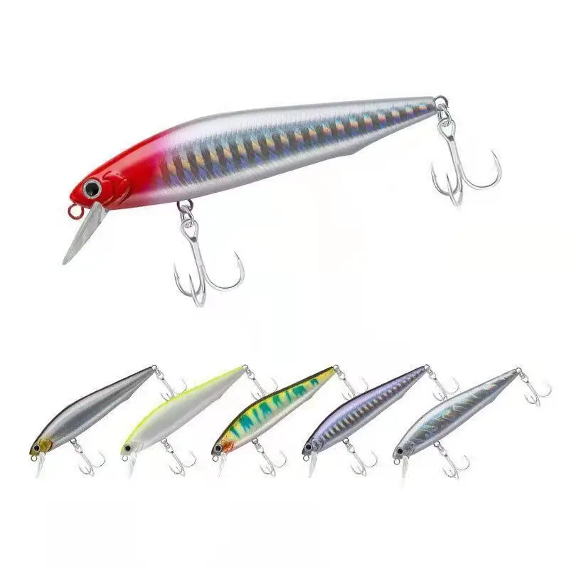 Señuelo Wobbler Minnow hundible con ojos 3D - imagen 2